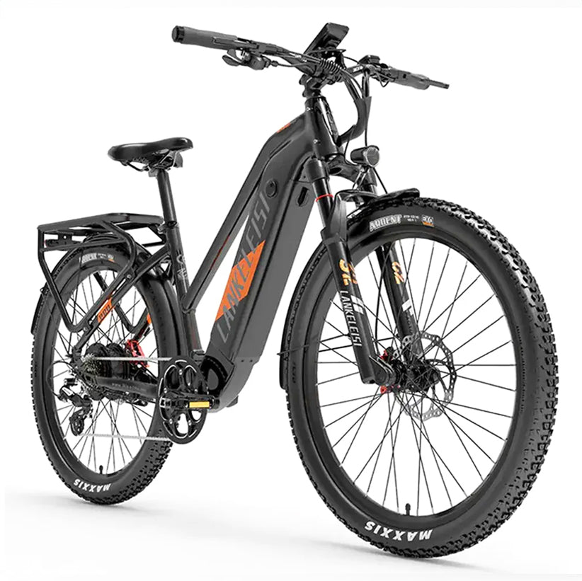 LANKELEISI | MX600 TREKKING E-BIKE Batterie 48V20Ah Moteur 500W Roues 27,5"x2,4"
