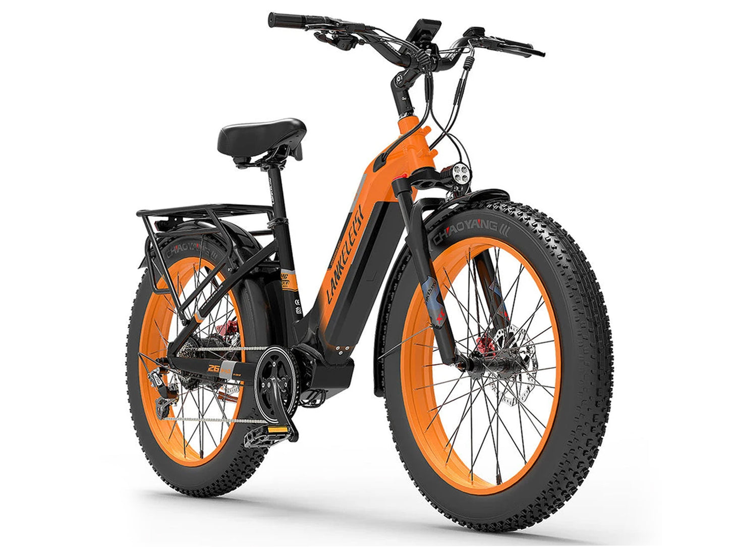 LANKELEISI | Vélo électrique pas à pas MG600 Fat-Tire, batterie 48v 20ah, moteur 1000w