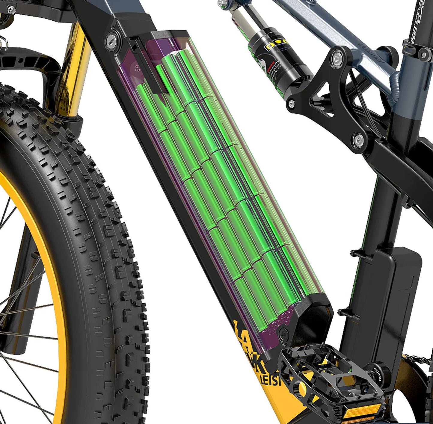 LANKELEISI | Vélo de montagne électrique RV700 Explorer