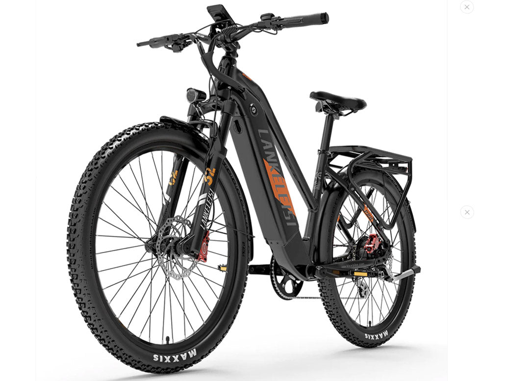 LANKELEISI | MX600 TREKKING E-BIKE Batterie 48V20Ah Moteur 500W Roues 27,5"x2,4"