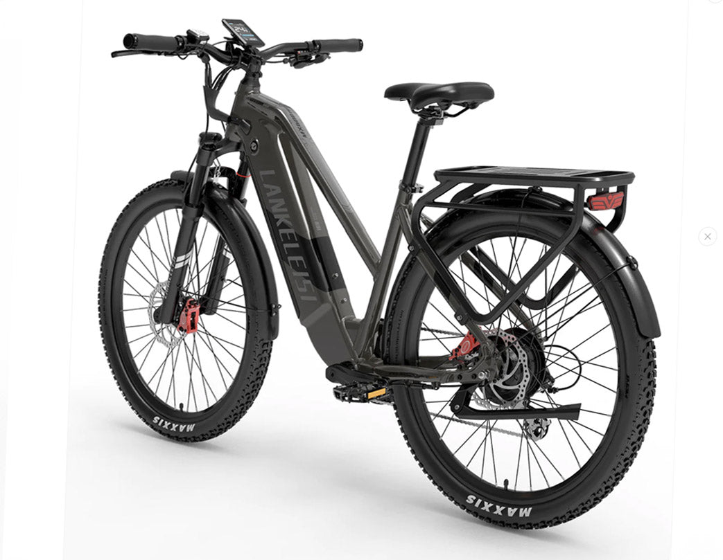 LANKELEISI | MX600 TREKKING E-BIKE Batterie 48V20Ah Moteur 500W Roues 27,5"x2,4"