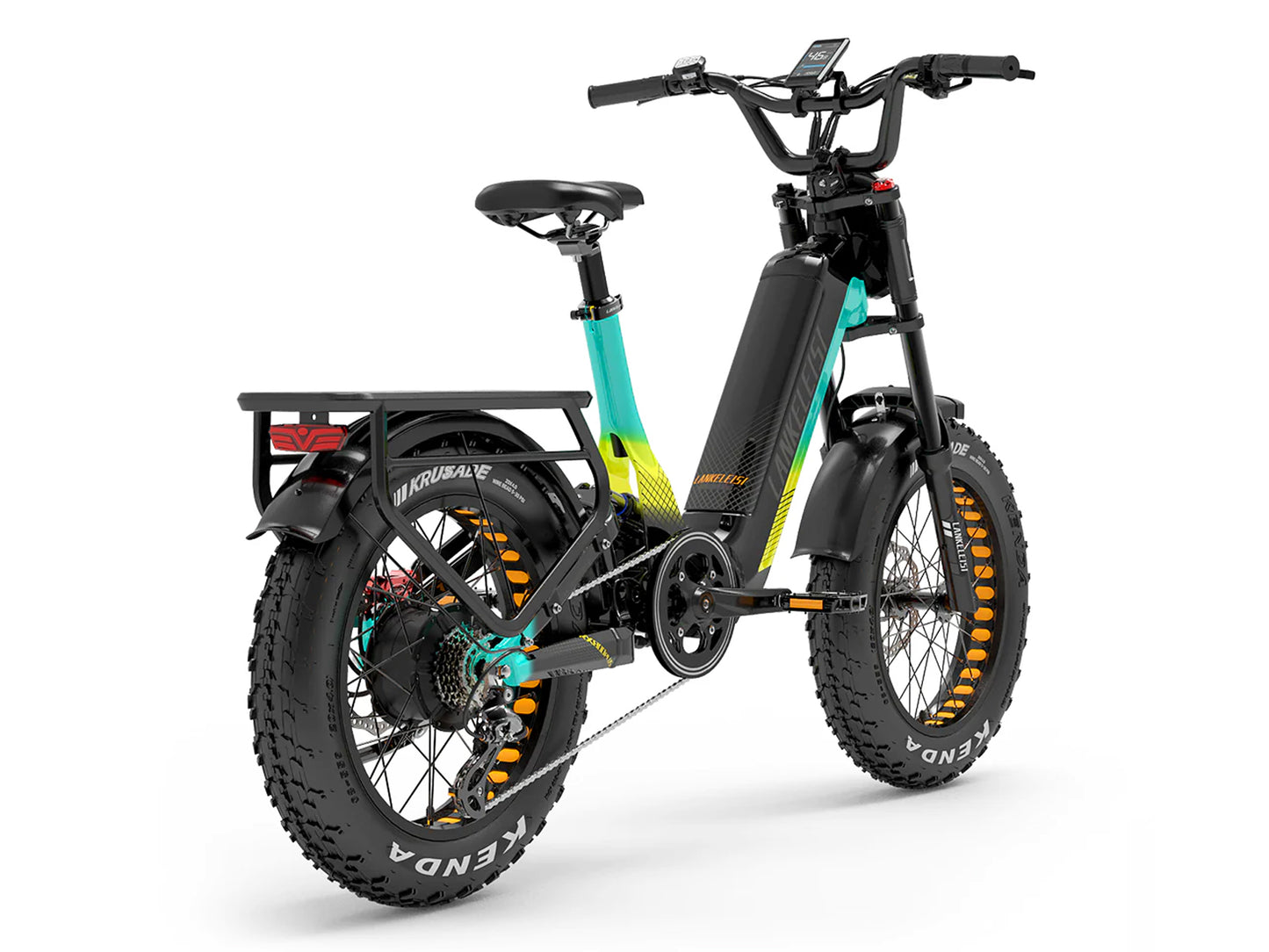 LANKELEISI | RX800 pleine suspension 20" gros vélo électrique 1000W 48V 20Ah