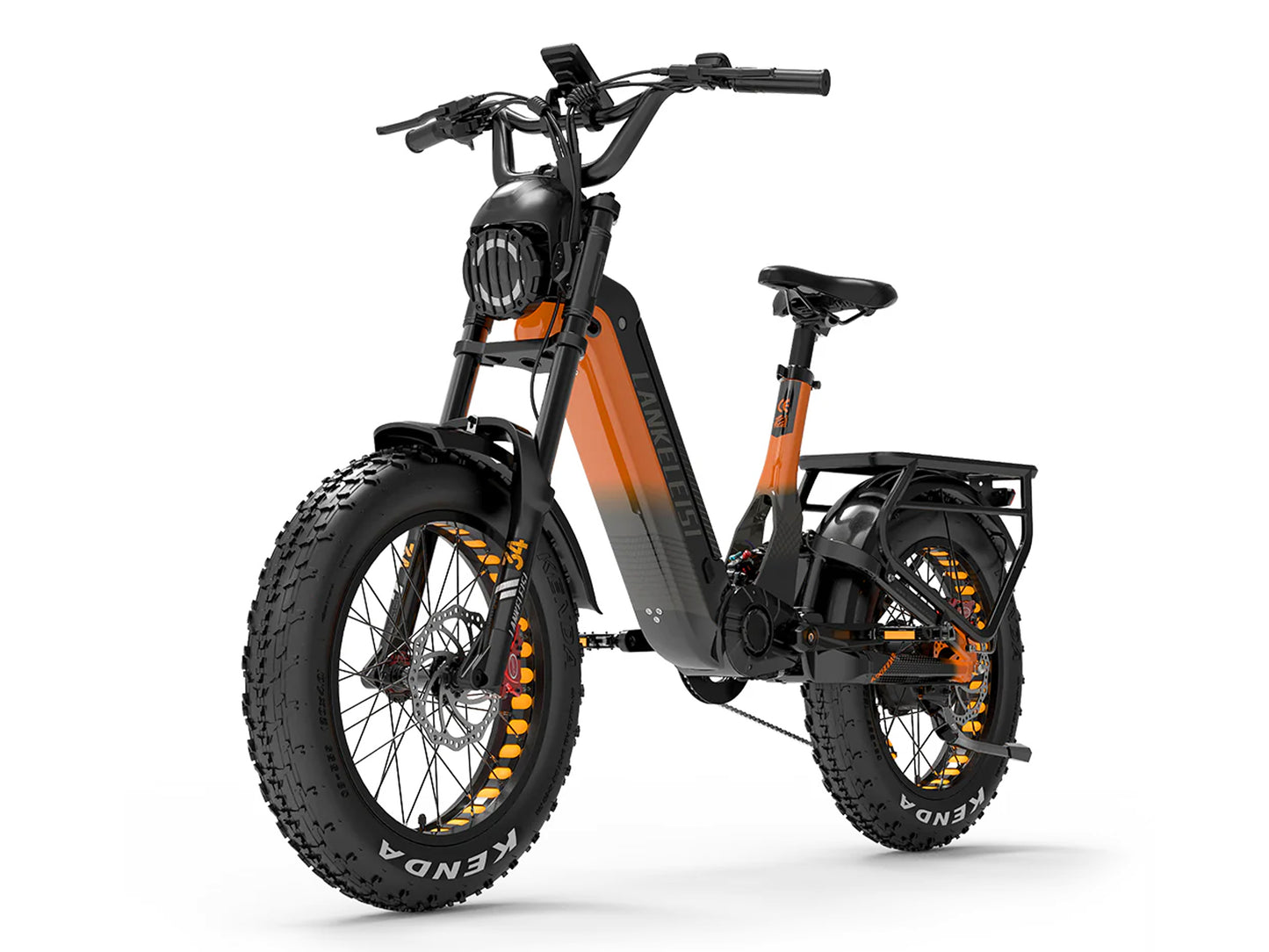LANKELEISI | RX800 pleine suspension 20" gros vélo électrique 1000W 48V 20Ah