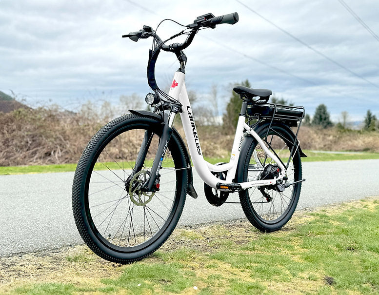 Lankeleisi | ES300 Step-thru 500w Rear hub motor 48v 12.8ah LG Removeable Battery E-bike