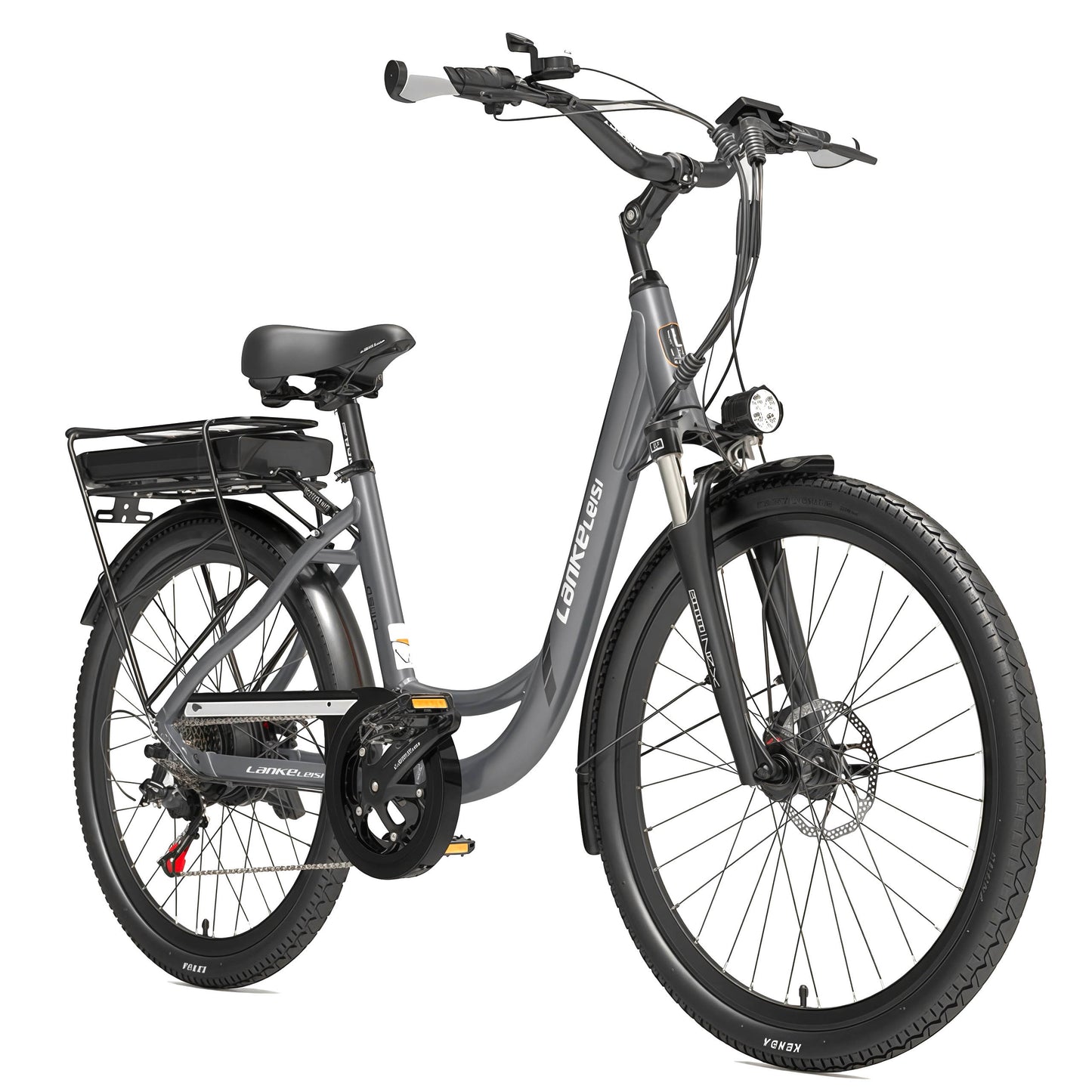 Lankeleisi | ES300 Step-thru 500w Rear hub motor 48v 12.8ah LG Removeable Battery E-bike