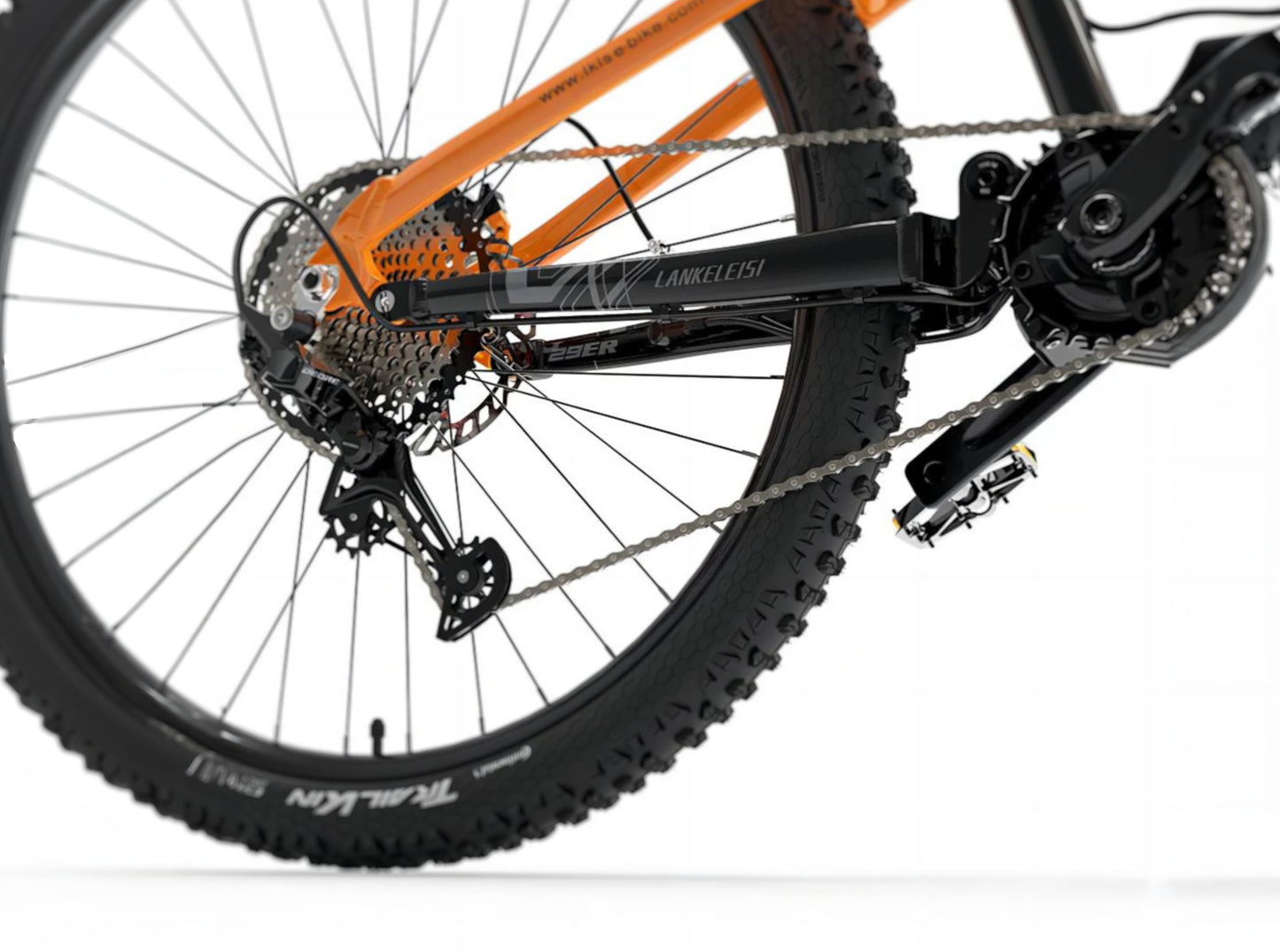 LANKELEISI | Vélo de montagne électrique à entraînement central GT800