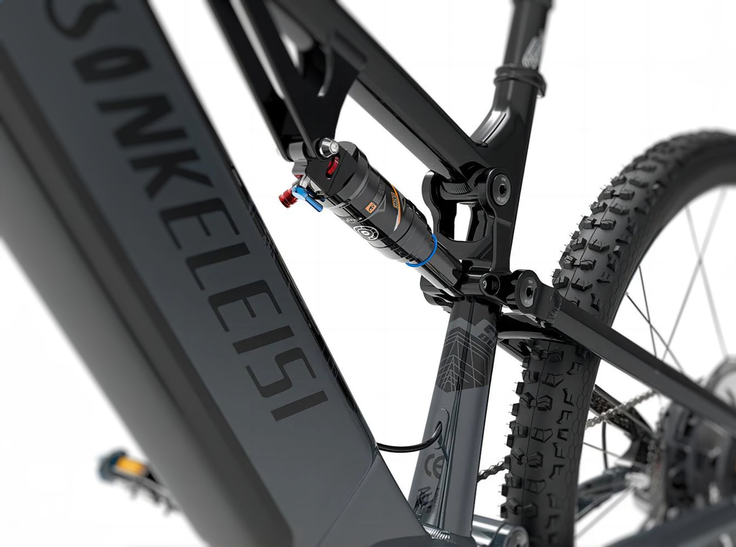 LANKELEISI | Vélo de montagne électrique à entraînement central GT800