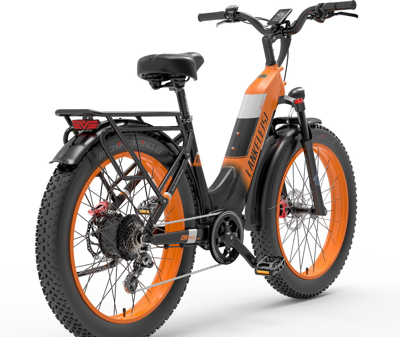 LANKELEISI | Vélo électrique pas à pas MG600 Fat-Tire, batterie 48v 20ah, moteur 1000w