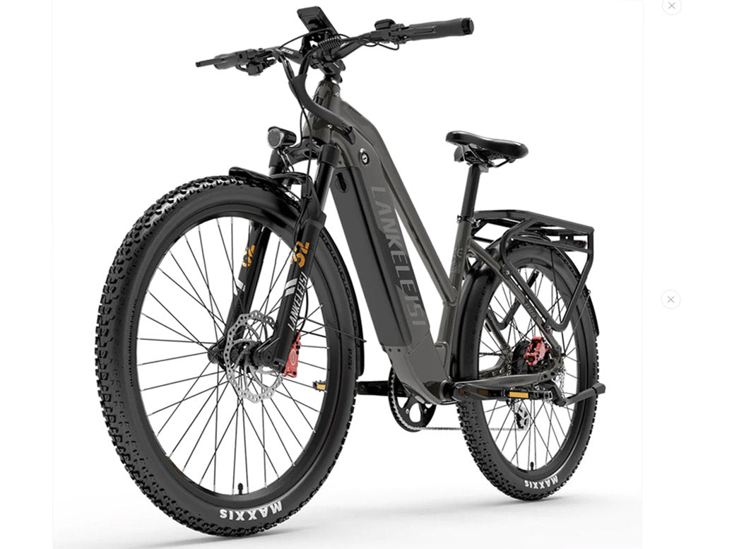 LANKELEISI | MX600 TREKKING E-BIKE Batterie 48V20Ah Moteur 500W Roues 27,5"x2,4"