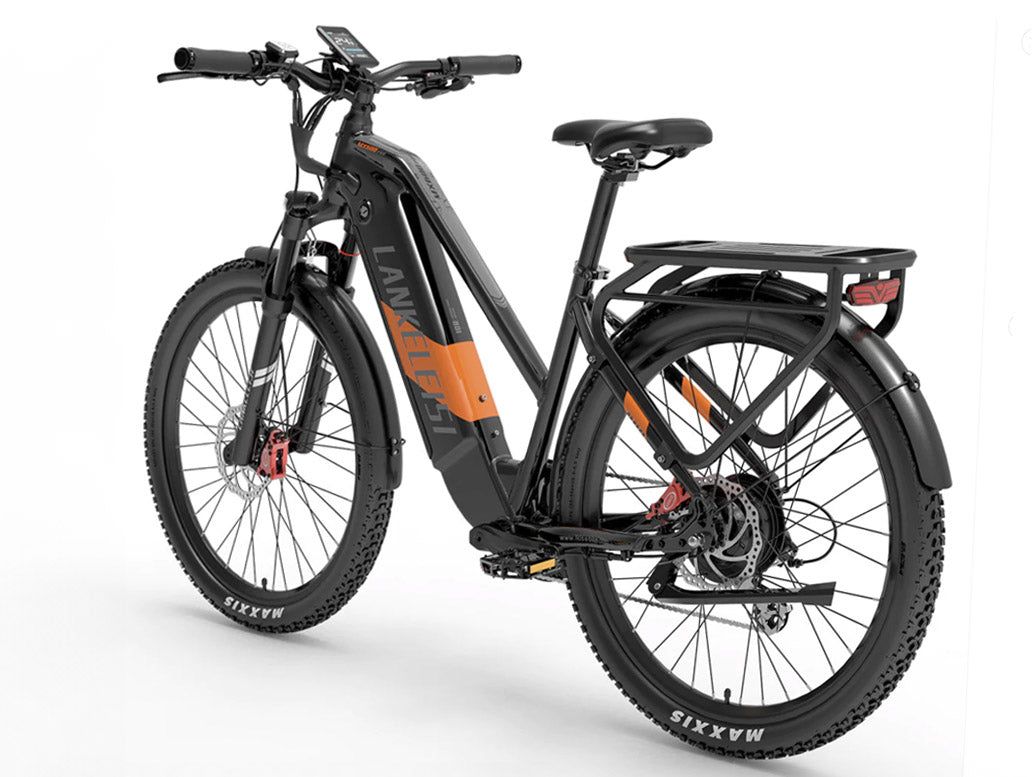 LANKELEISI | MX600 TREKKING E-BIKE Batterie 48V20Ah Moteur 500W Roues 27,5"x2,4"