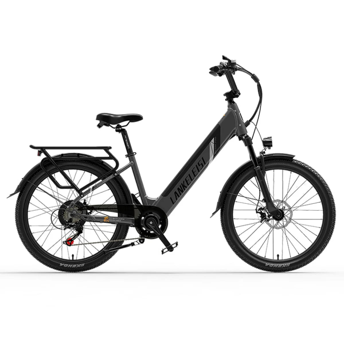 Lankeleisi | ES500 Step-thru 500w Rear hub motor 48v 14.5ah LG Removeable Battery E-bike